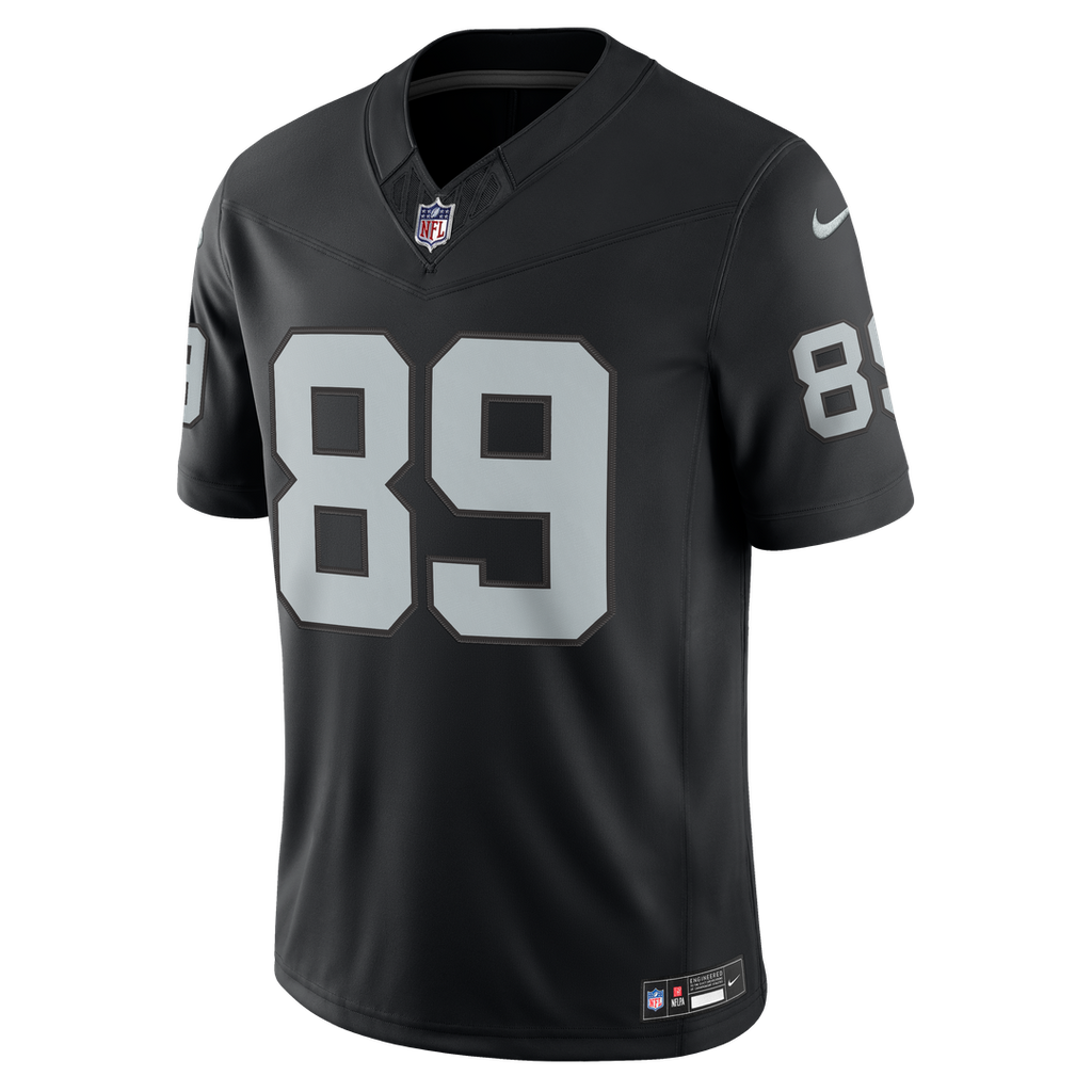 Las Vegas Raiders Brock Bowers Nike Vapor F.U.S.E. Stitched Limited Jersey - White