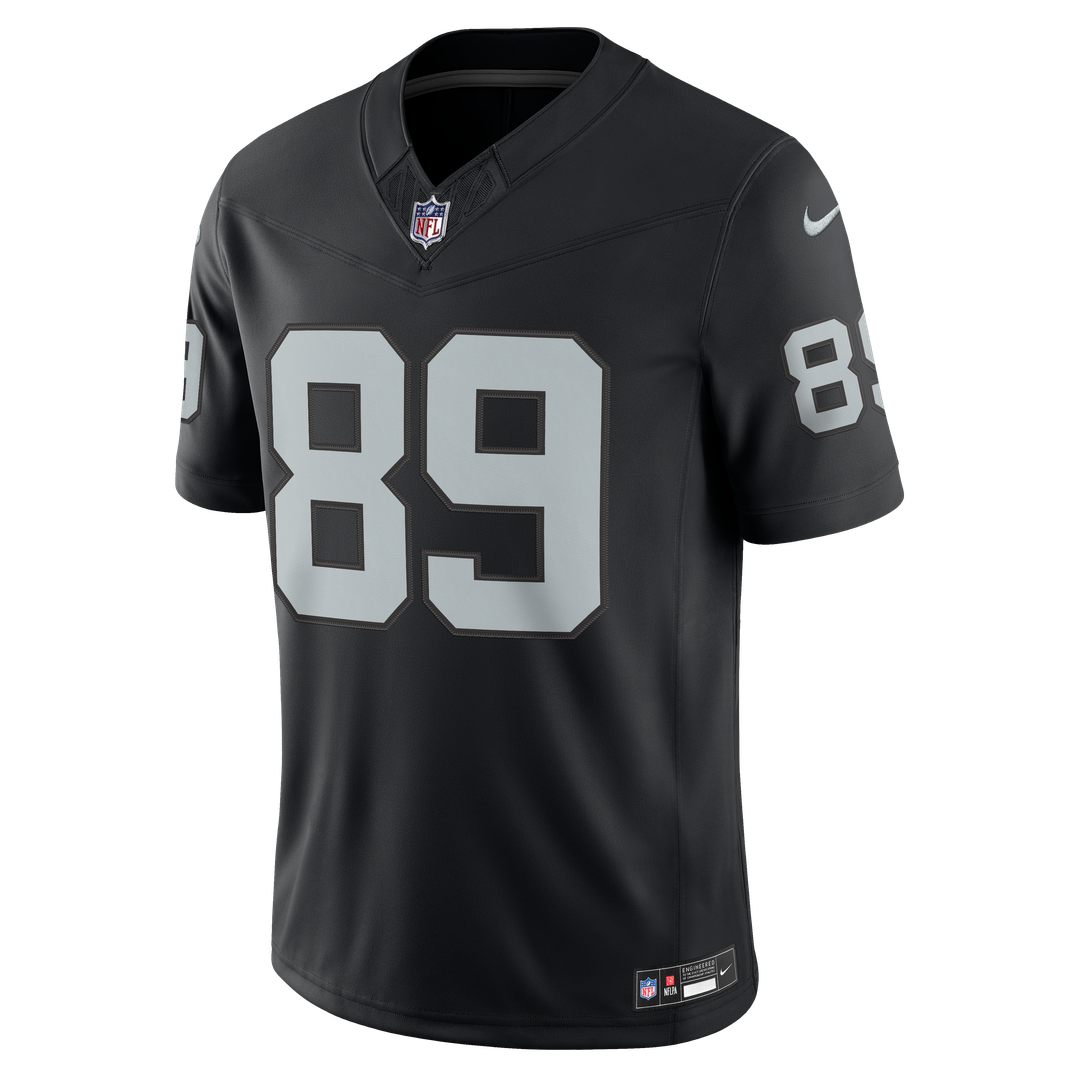 Las Vegas Raiders Brock Bowers Nike Vapor F.U.S.E. Stitched Limited Jersey - White