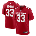 Arizona Cardinals Trey Benson Nike Team Game Jersey - Cardinal
