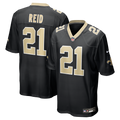 New Orleans Saints Justin Reid Nike Team Game Jersey - Black