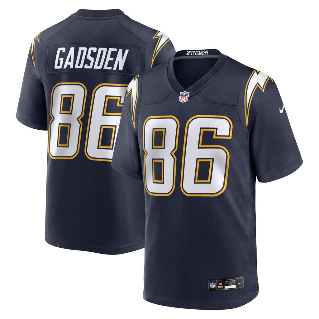 Los Angeles Chargers Oronde Gadsden Nike Alternate 2 Super Chargers Game Jersey - Navy