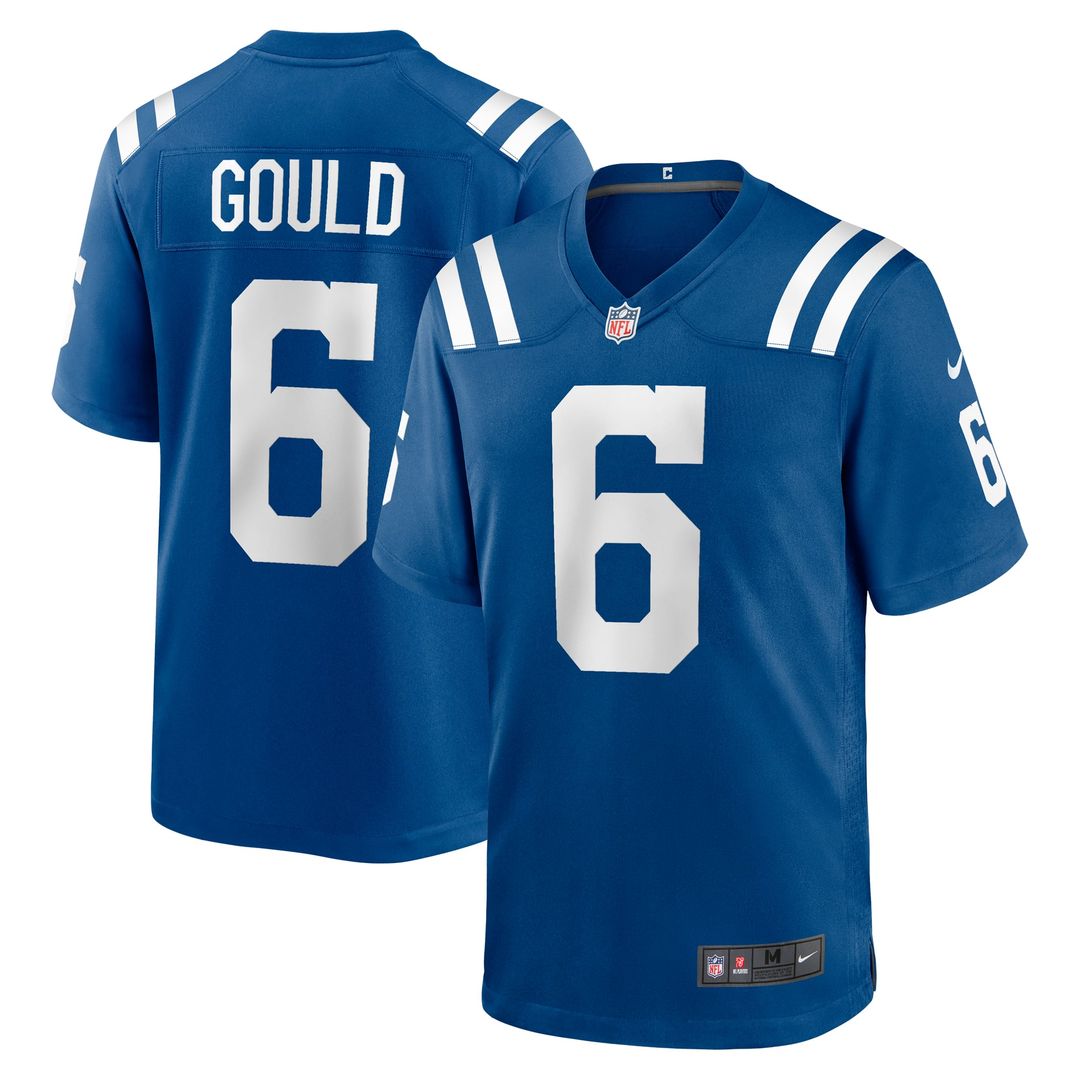 Indianapolis Colts Anthony Gould Nike Game Jersey - Royal