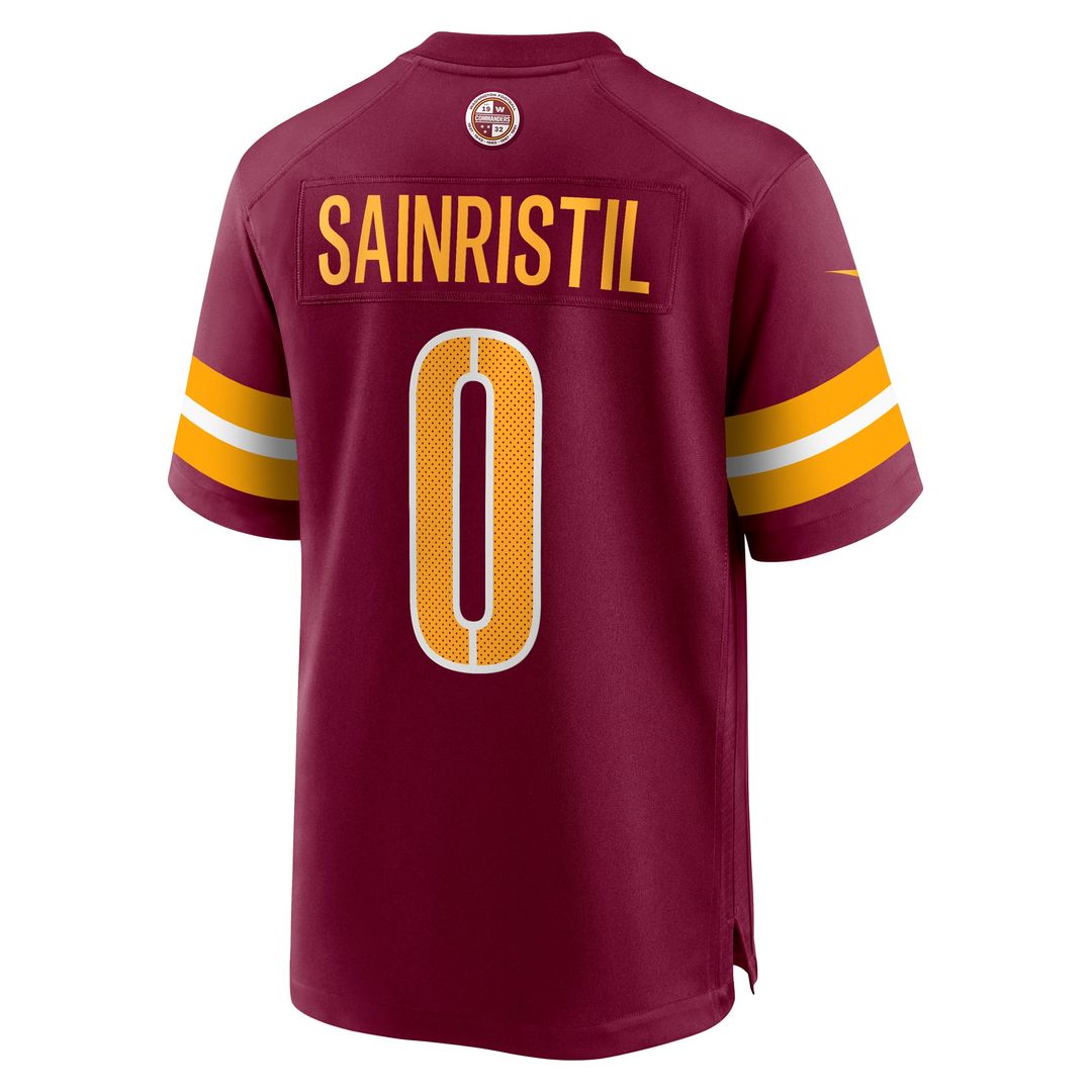 Washington Commanders Mike Sainristil Nike Game Jersey - Burgundy