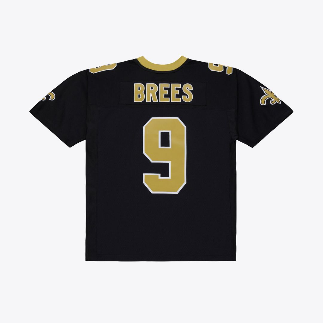 New Orleans Saints Drew Brees Mitchell & Ness 2009 Legacy Jersey - Black