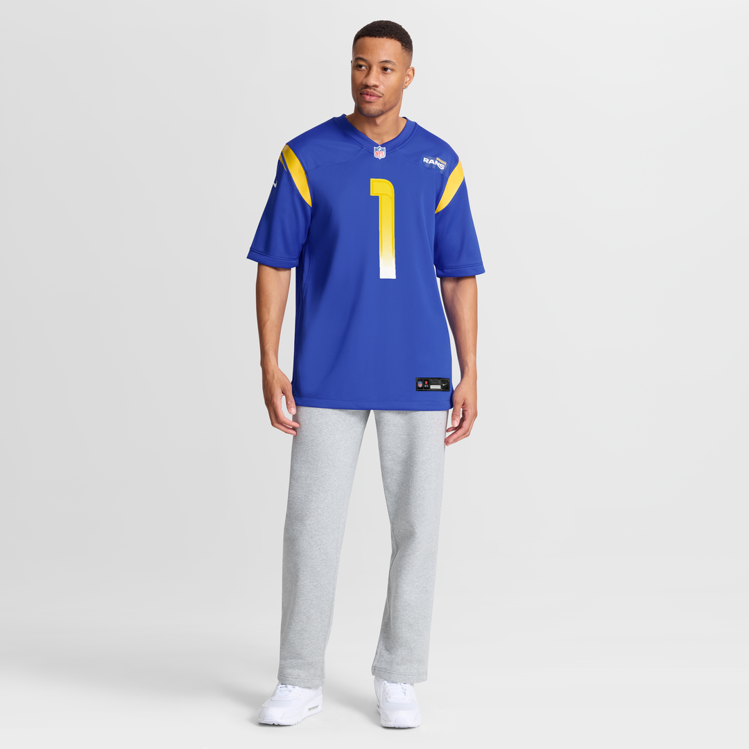 Los Angeles Rams Emmanuel Forbes Jr. Nike Team Game Jersey - Royal