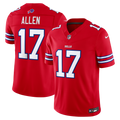 Buffalo Bills Josh Allen Nike Alternate Vapor F.U.S.E. Stitched Limited Jersey - Red