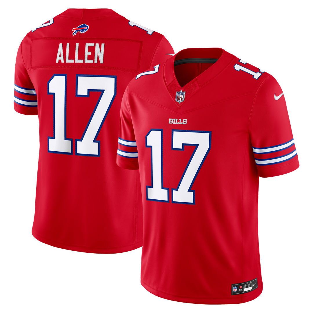 Buffalo Bills Josh Allen Nike Team Vapor F.U.S.E. Stitched Limited Jersey - Royal