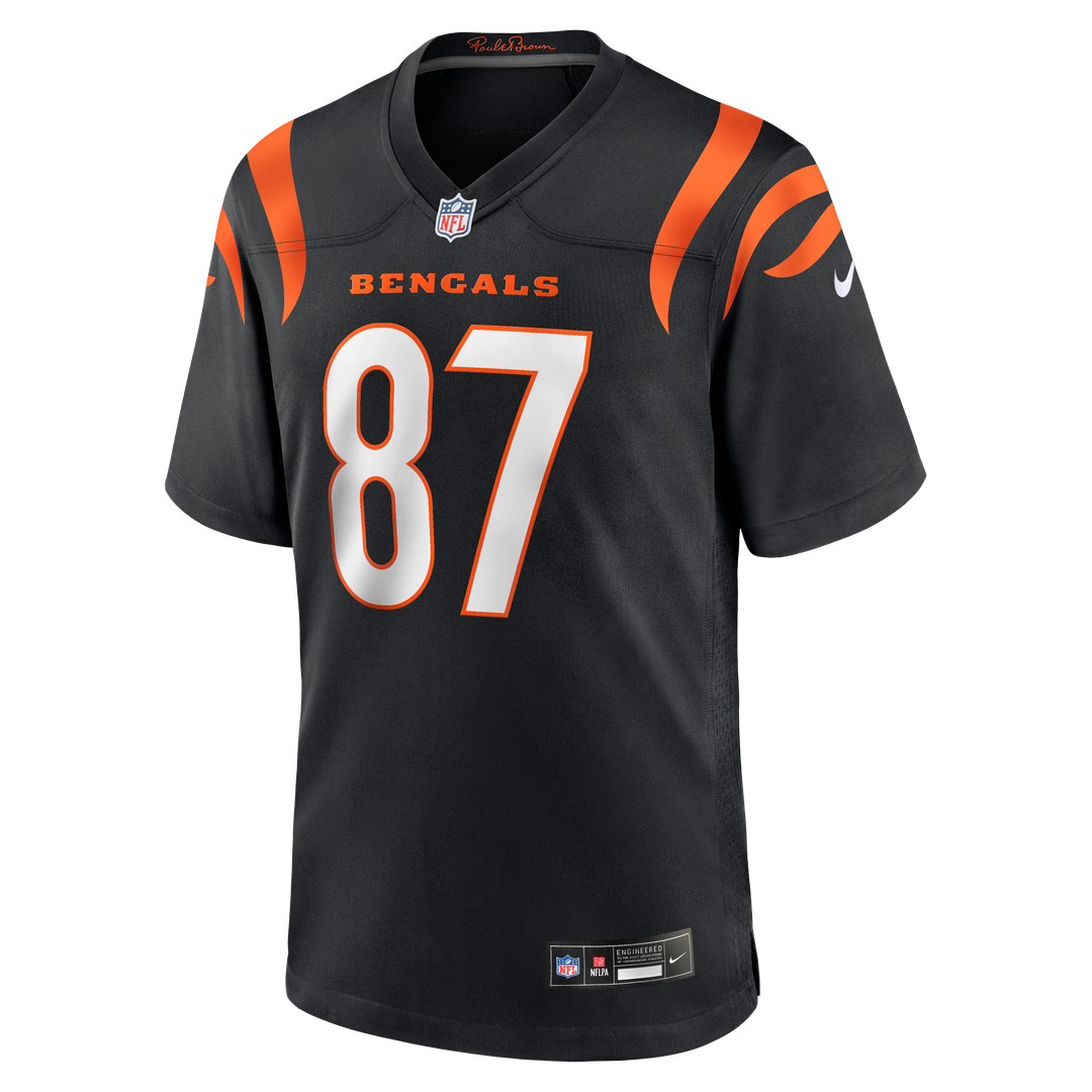 Cincinnati Bengals Tanner Hudson Nike Home Game Player Jersey - Black