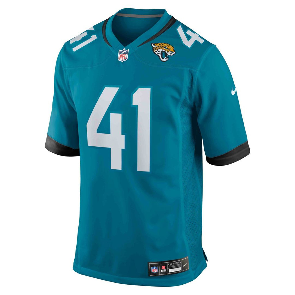 Jacksonville Jaguars Josh Hines-Allen Nike Player Game Jersey - Teal