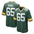 Green Bay Packers Aaron Banks Nike Team Game Jersey - Green