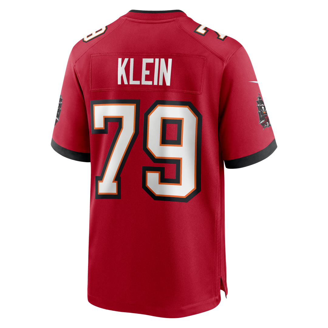 Tampa Bay Buccaneers Elijah Klein Nike Game Jersey - Red