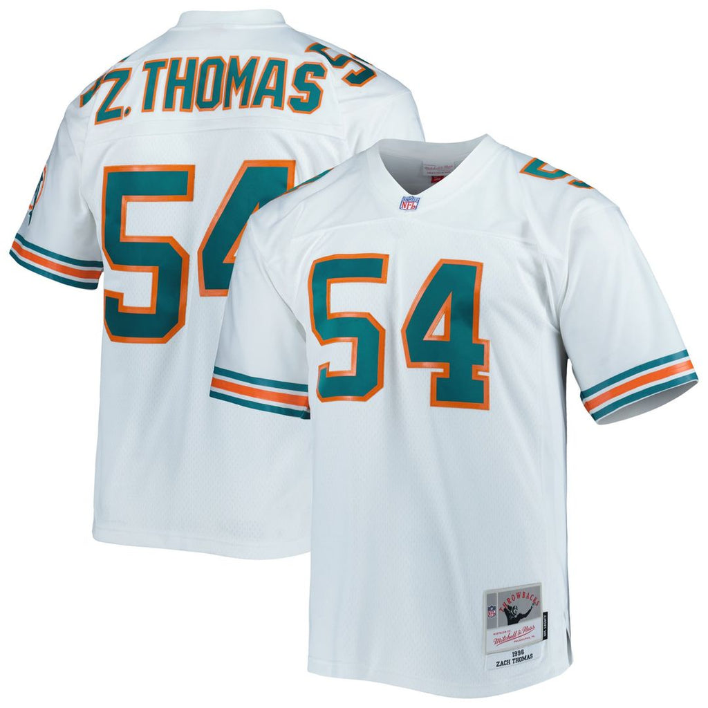 Miami Dolphins Zach Thomas Mitchell & Ness Legacy Replica Jersey - White
