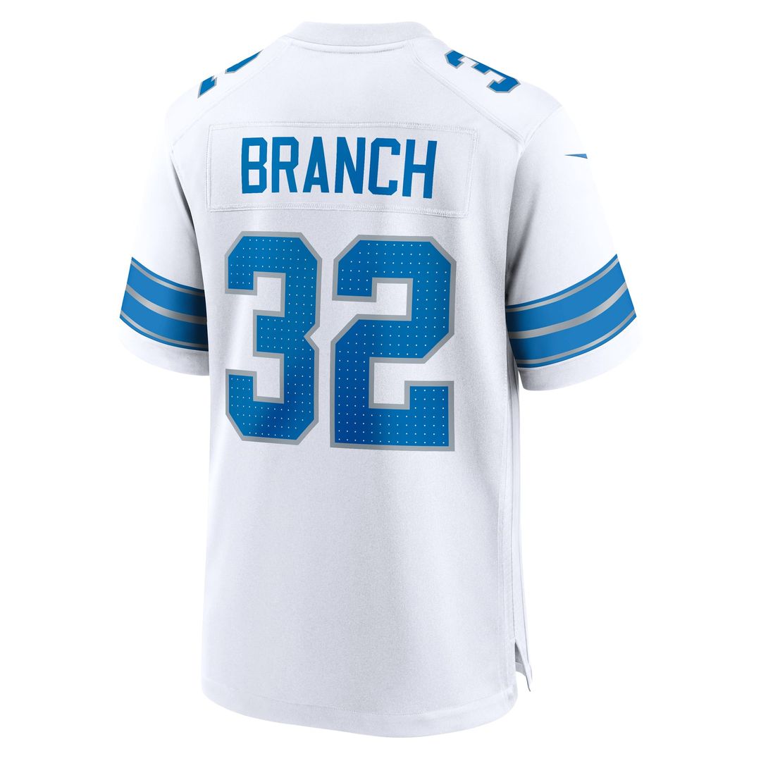Detroit Lions Brian Branch Nike Alternate Game Jersey - Black
