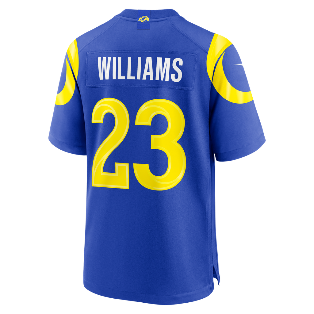 Los Angeles Rams Kyren Williams Nike White Game Player Jersey - White