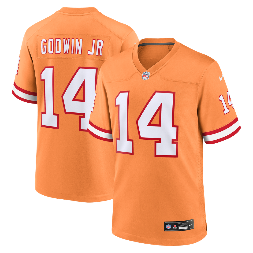 Tampa Bay Buccaneers Chris Godwin Jr. Nike Alternate Game Player Jersey - Orange