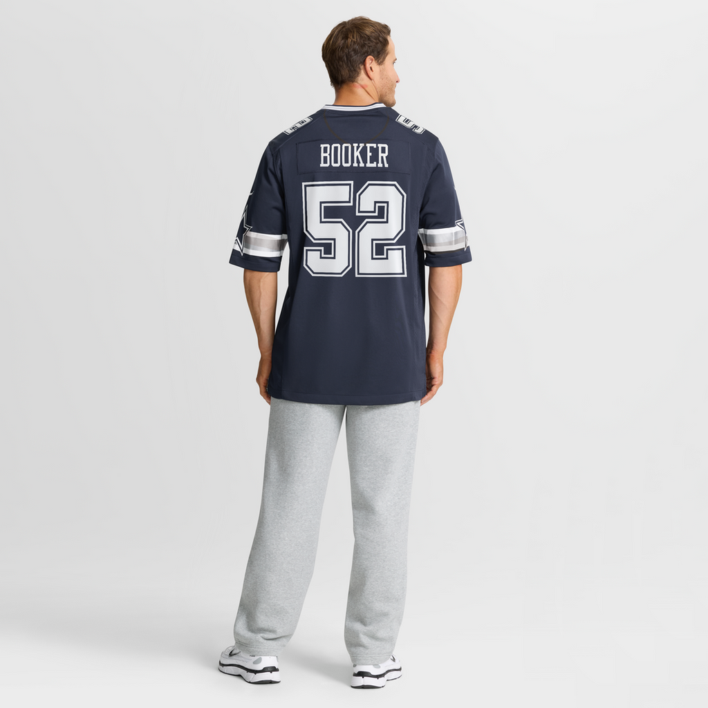 Dallas Cowboys Tyler Booker Nike Team Game Jersey - Navy