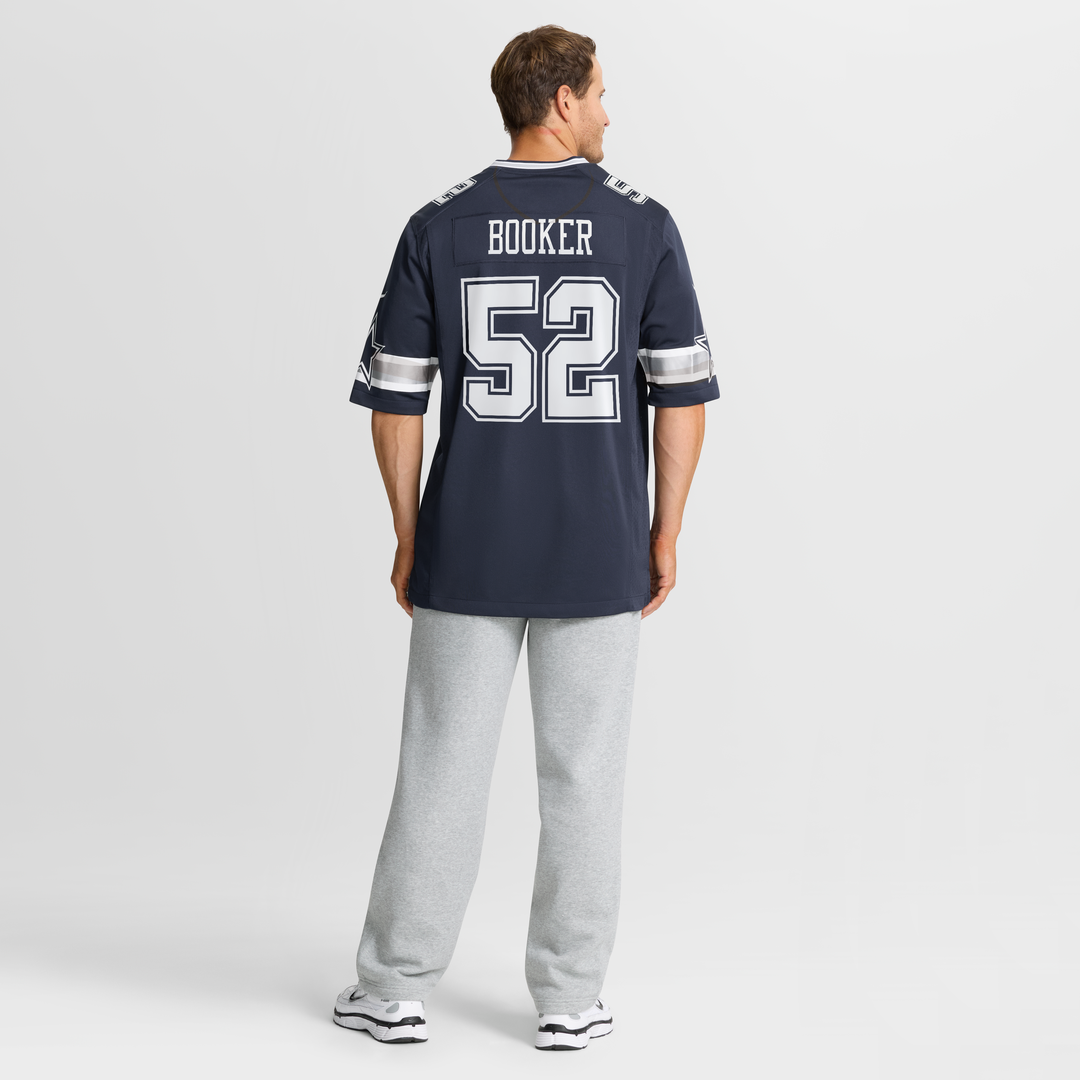 Dallas Cowboys Tyler Booker Nike Team Game Jersey - Navy