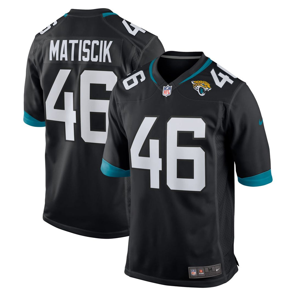 Jacksonville Jaguars Ross Matiscik Nike Game Jersey - Teal