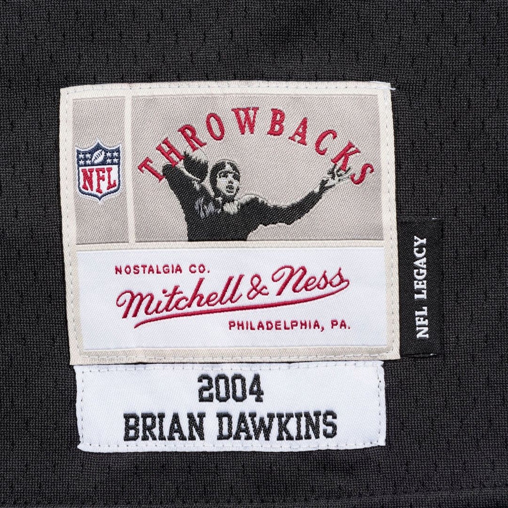Philadelphia Eagles Brian Dawkins Mitchell & Ness Legacy Replica Jersey - Black