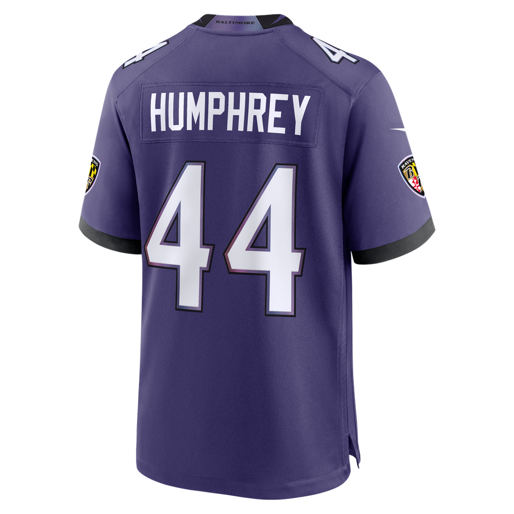 Baltimore Ravens Marlon Humphrey Nike Team Game Jersey - Purple