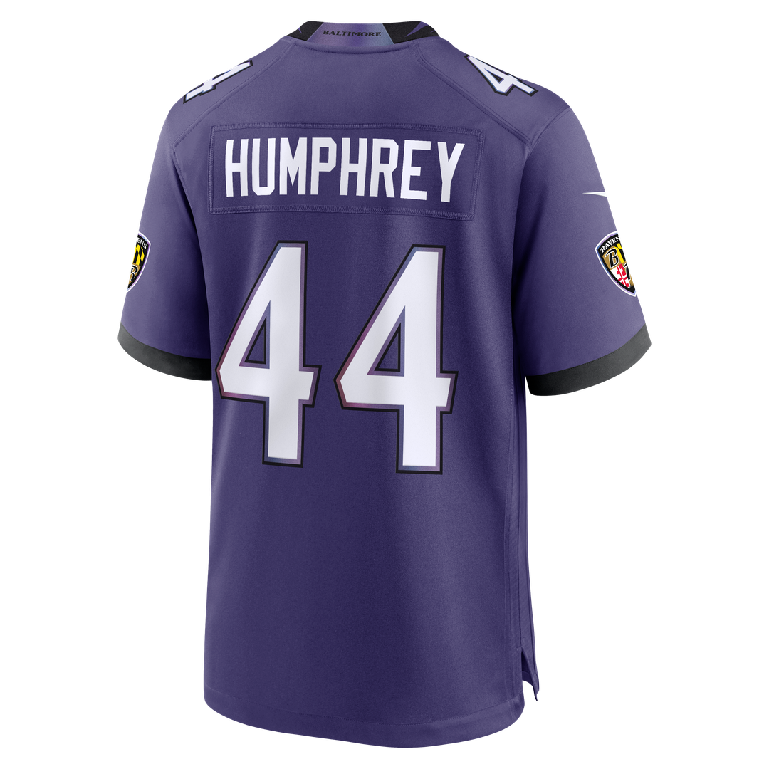 Baltimore Ravens Marlon Humphrey Nike Alternate Game Jersey - Black