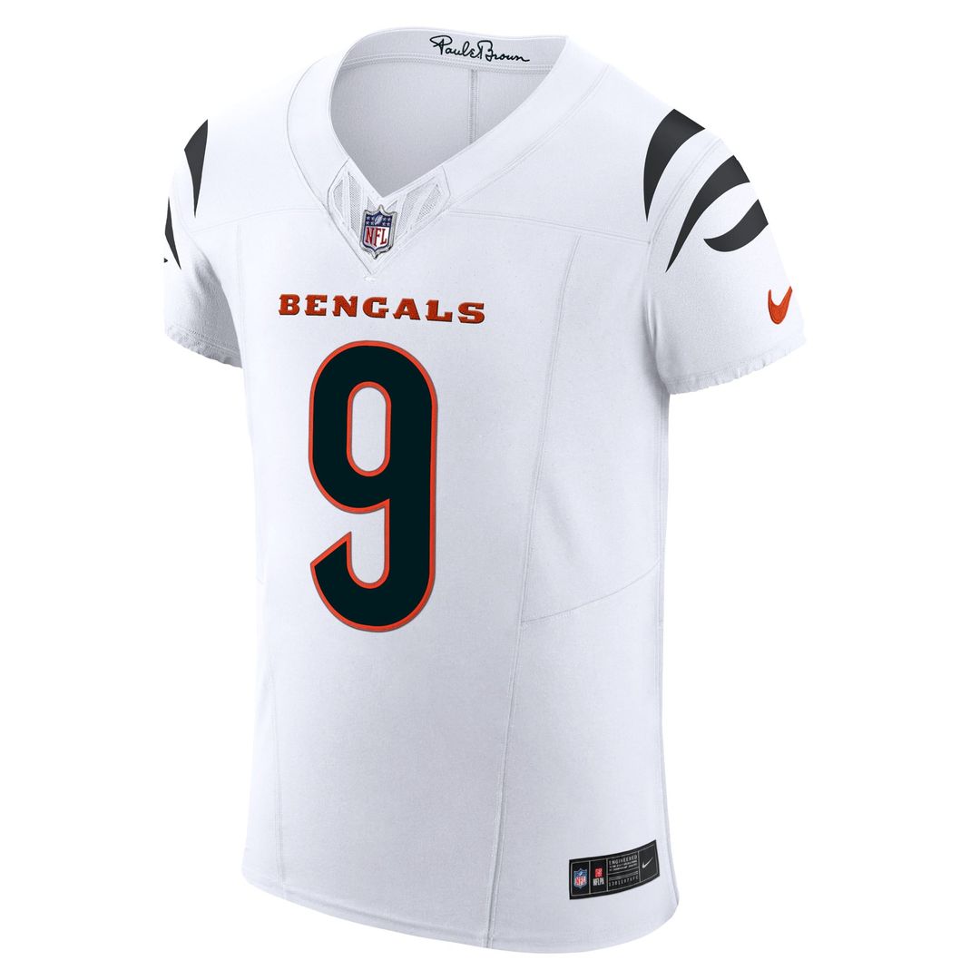 Cincinnati Bengals Joe Burrow Nike Vapor F.U.S.E. Elite Jersey - White