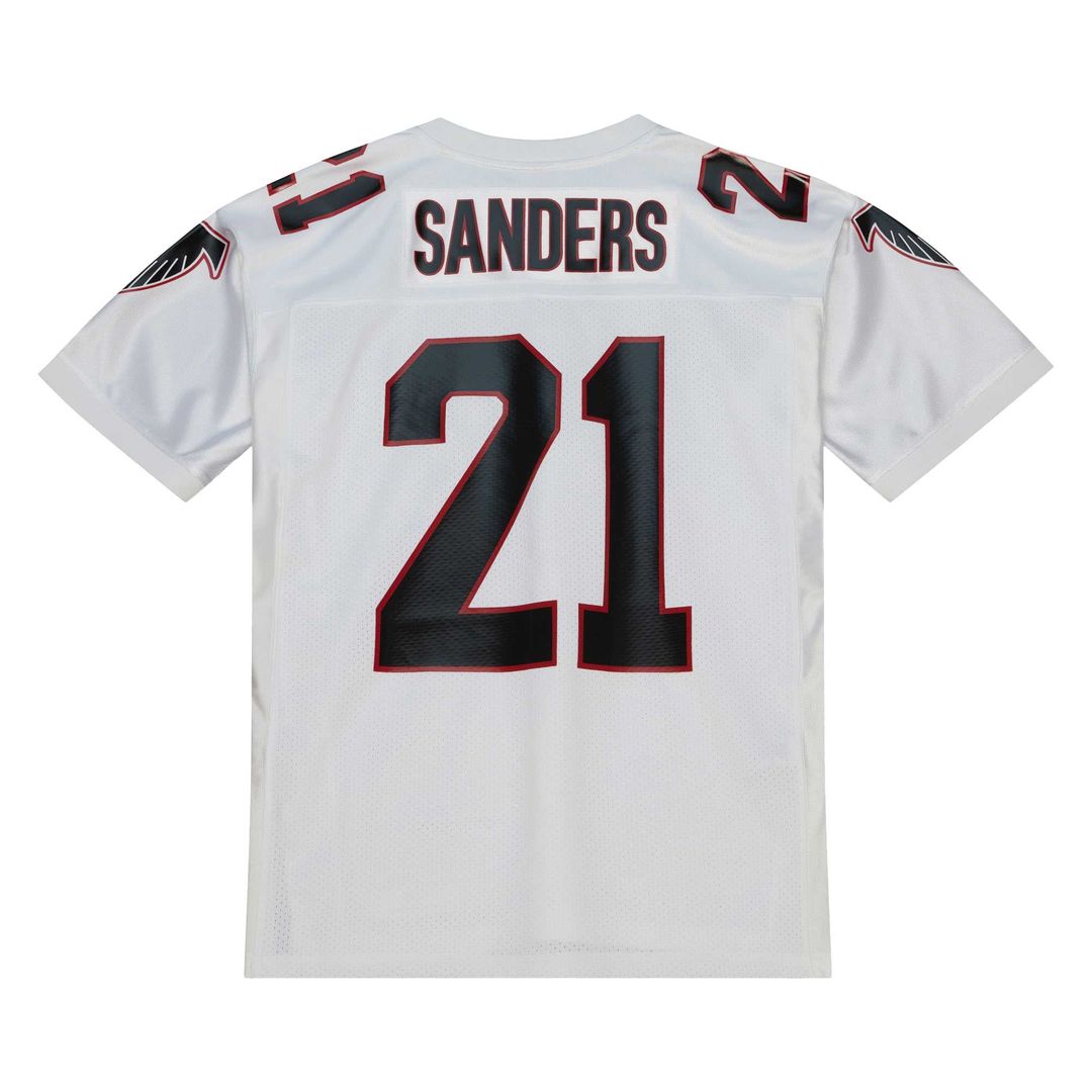 Atlanta Falcons 1991 Deion Sanders Mitchell & Ness Authentic Throwback Retired Player Jersey - White