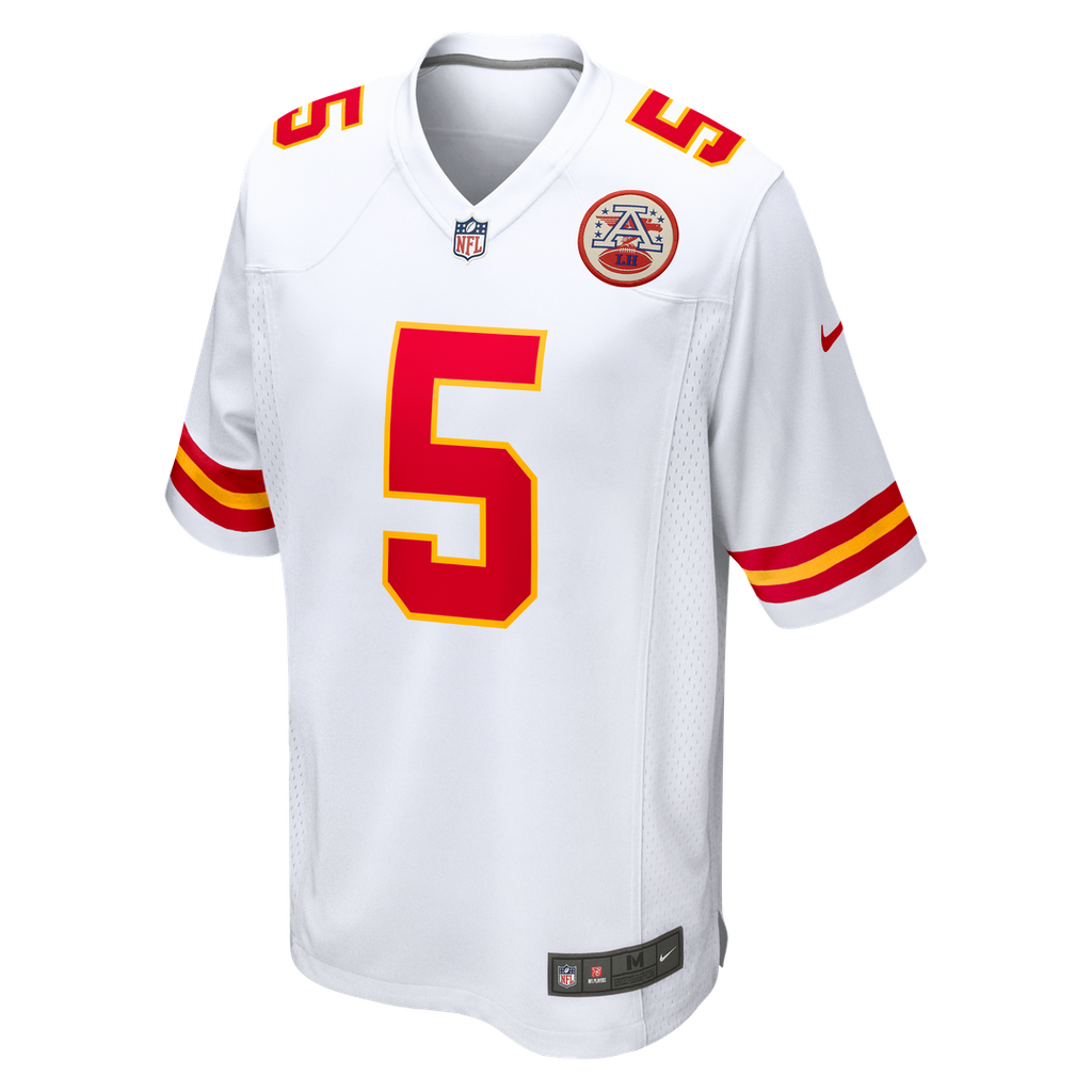 Kansas City Chiefs Mansoor Delane Nike Game Jersey - White
