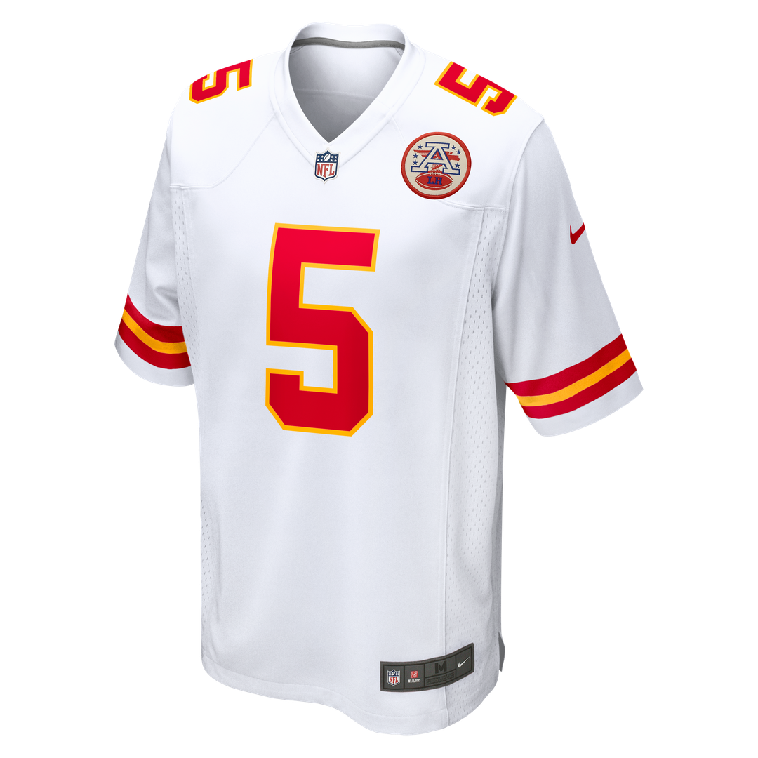 Kansas City Chiefs Mansoor Delane Nike Game Jersey - White