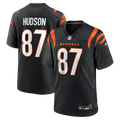 Cincinnati Bengals Tanner Hudson Nike Home Game Player Jersey - Black