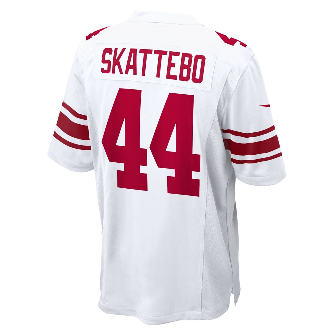 New York Giants Cam Skattebo Nike Game Jersey - White