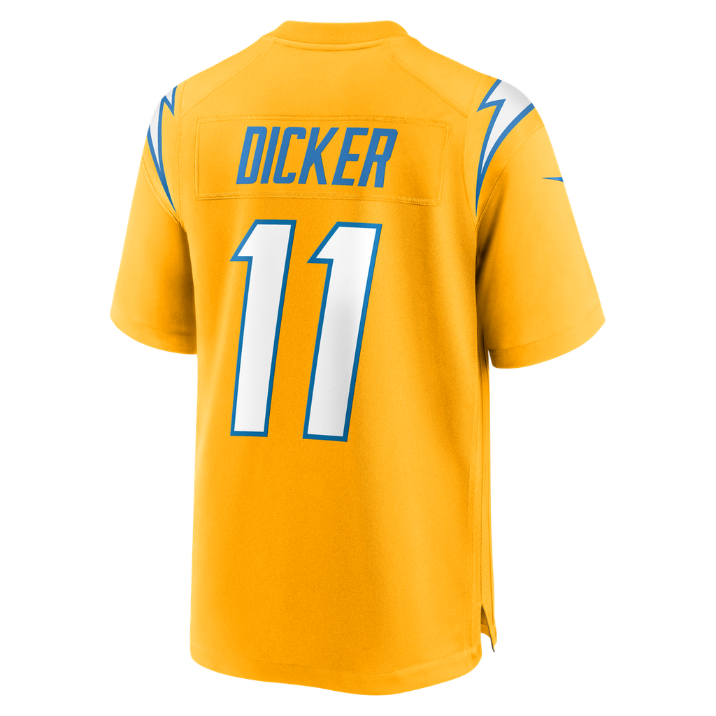 Los Angeles Chargers Cameron Dicker Nike Alternate Game Jersey - Gold