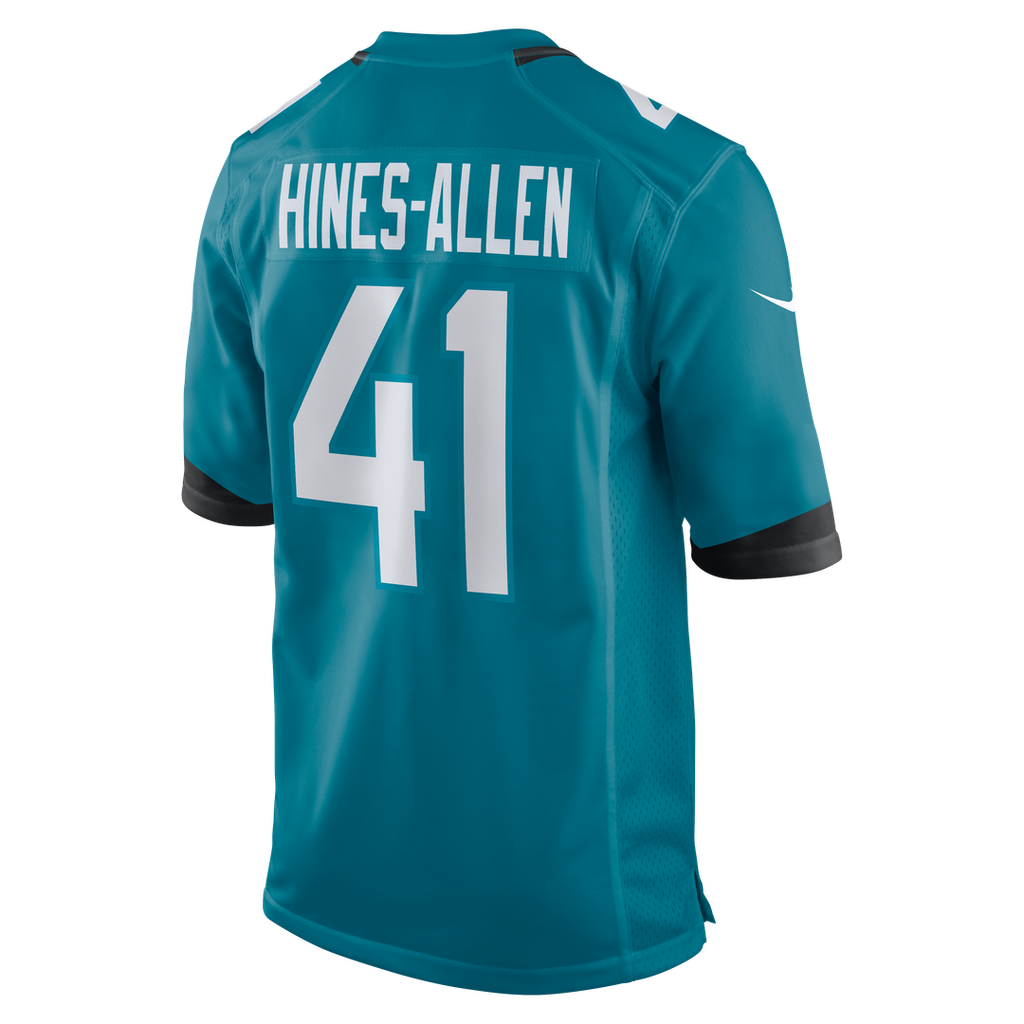 Jacksonville Jaguars Josh Hines-Allen Nike Player Game Jersey - Teal