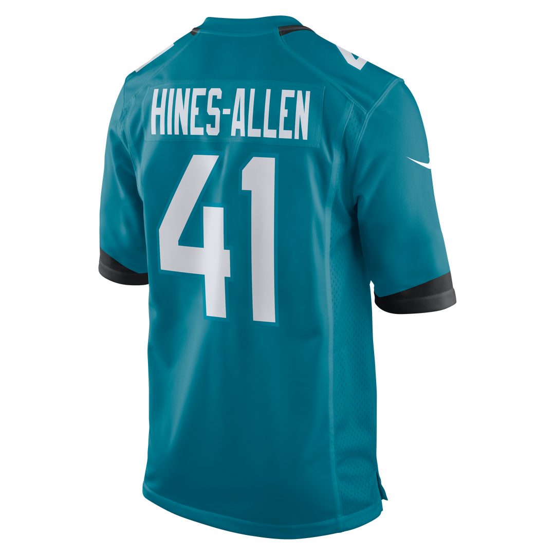 Jacksonville Jaguars Josh Hines-Allen Nike Player Game Jersey - Teal