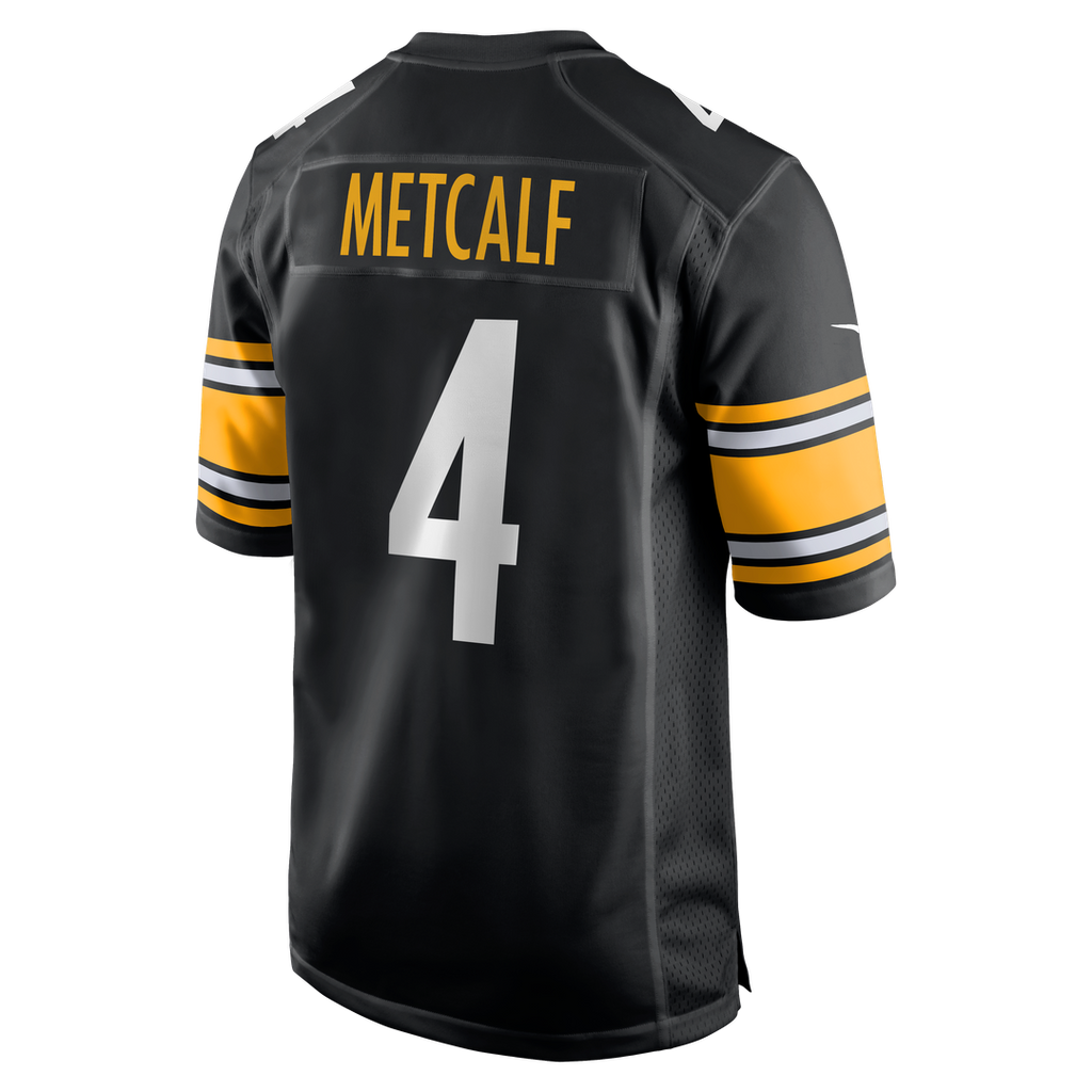 Pittsburgh Steelers DK Metcalf Nike Game Player Jersey - Black