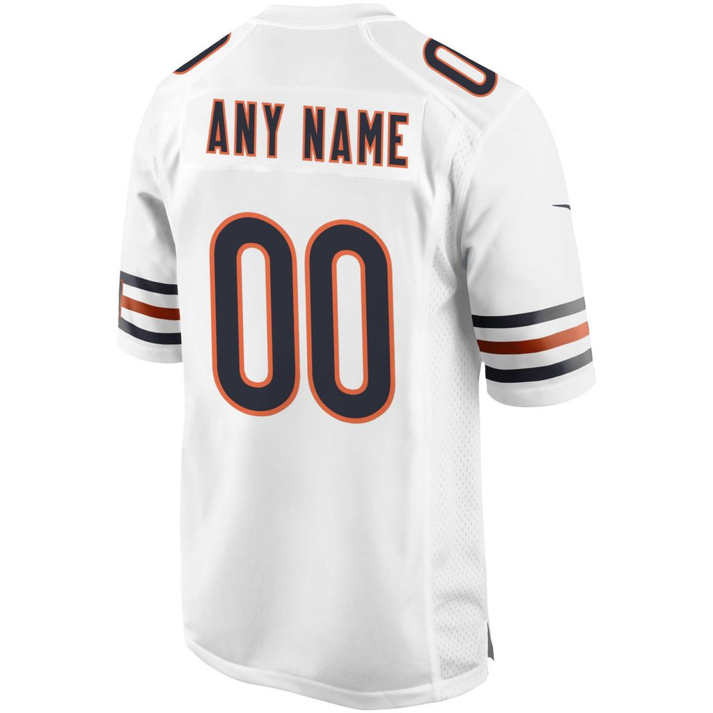 Chicago Bears Nike Custom Game Jersey - Navy