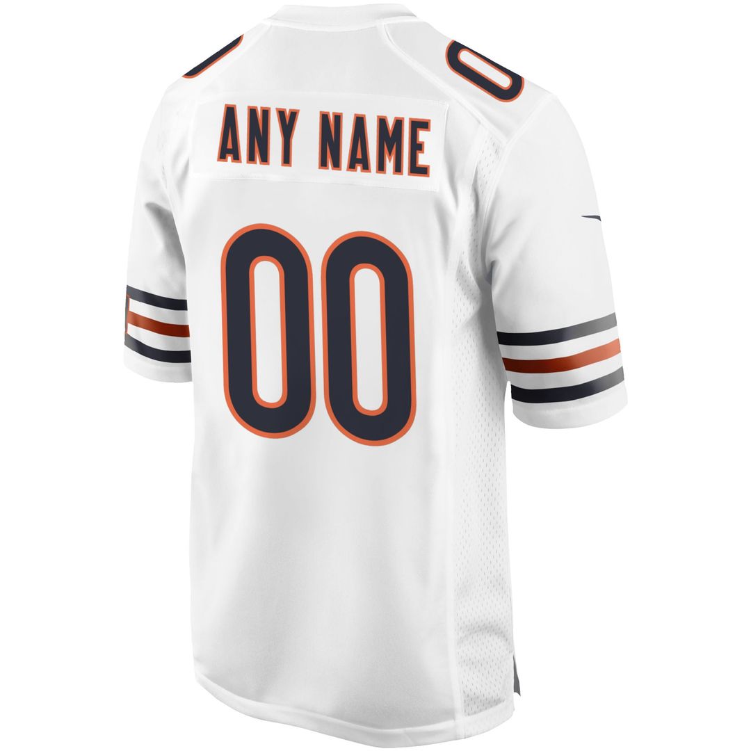 Chicago Bears Nike Custom Game Jersey - Navy