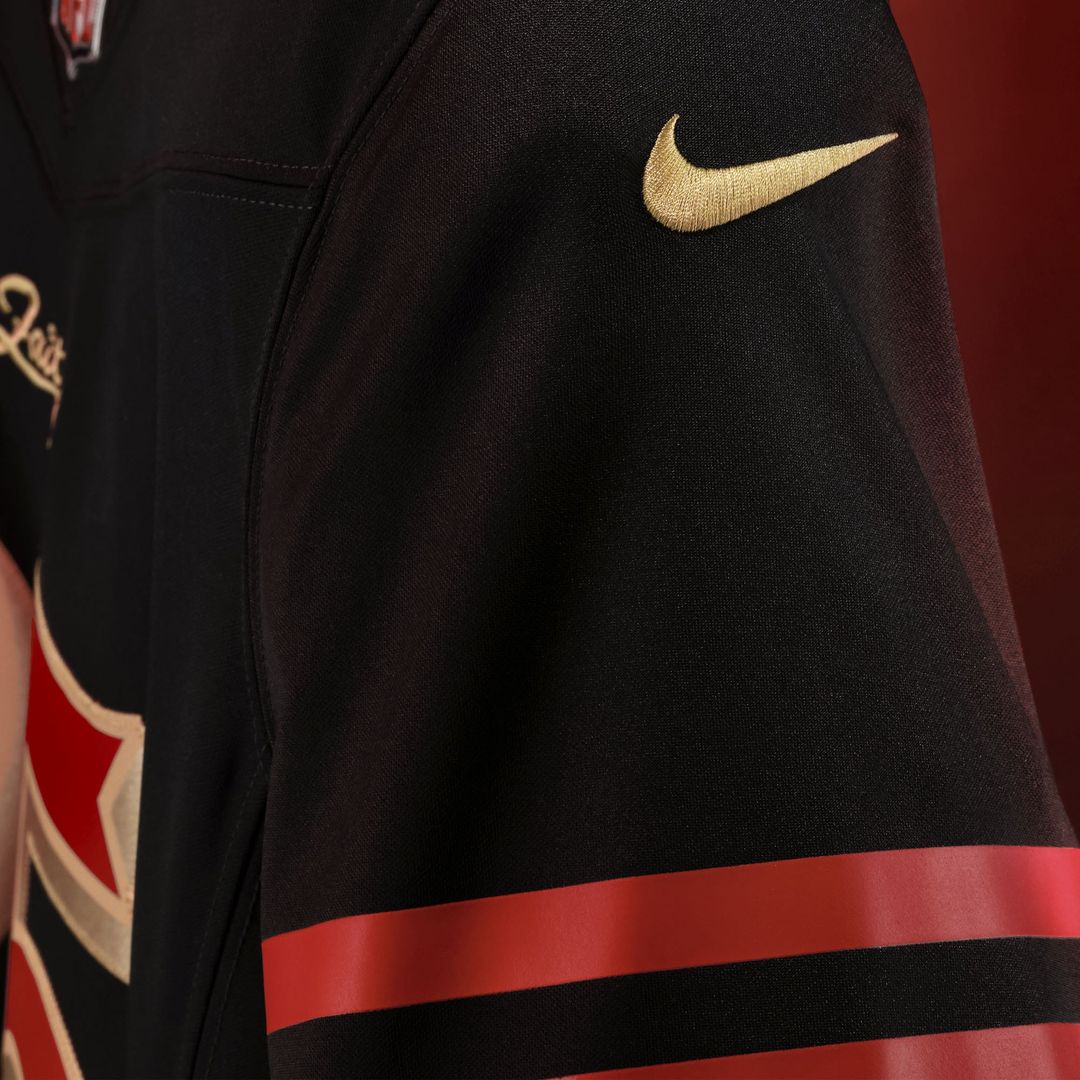 San Francisco 49ers Kyle Juszczyk Nike Rivalries Collection Stitched Limited Jersey - Black