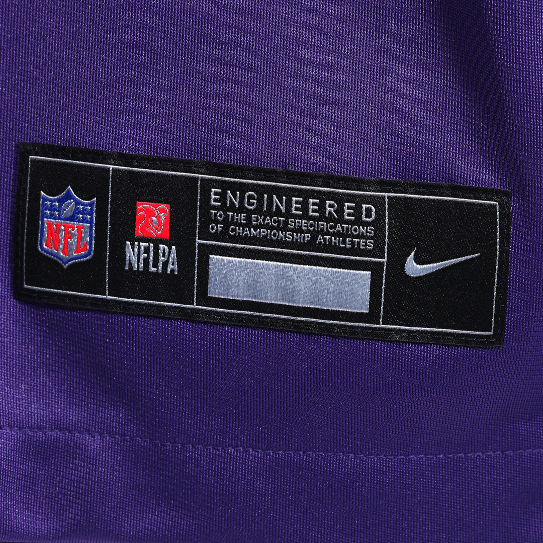 Minnesota Vikings Max Brosmer Nike Team Game Jersey - Purple