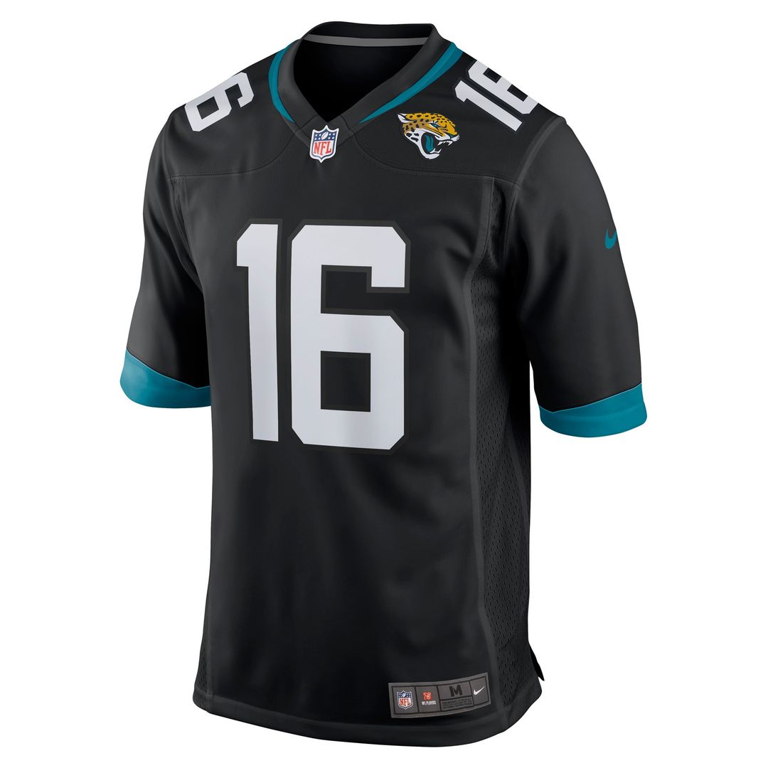 Jacksonville Jaguars Trevor Lawrence Nike Alternate Game Jersey - Black