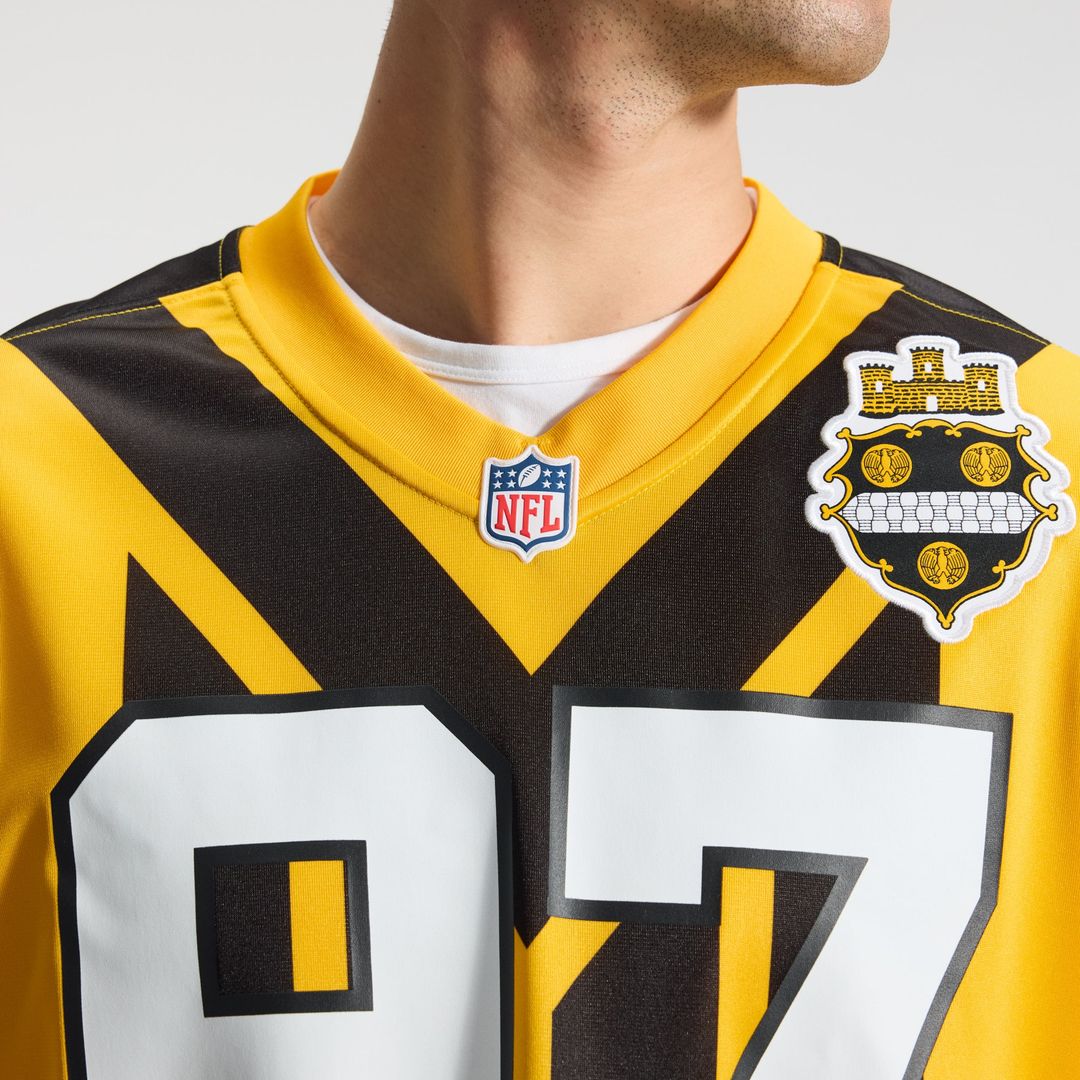 Pittsburgh Steelers Cameron Heyward Nike Alternate 1933 Throwback Game Jersey - Gold