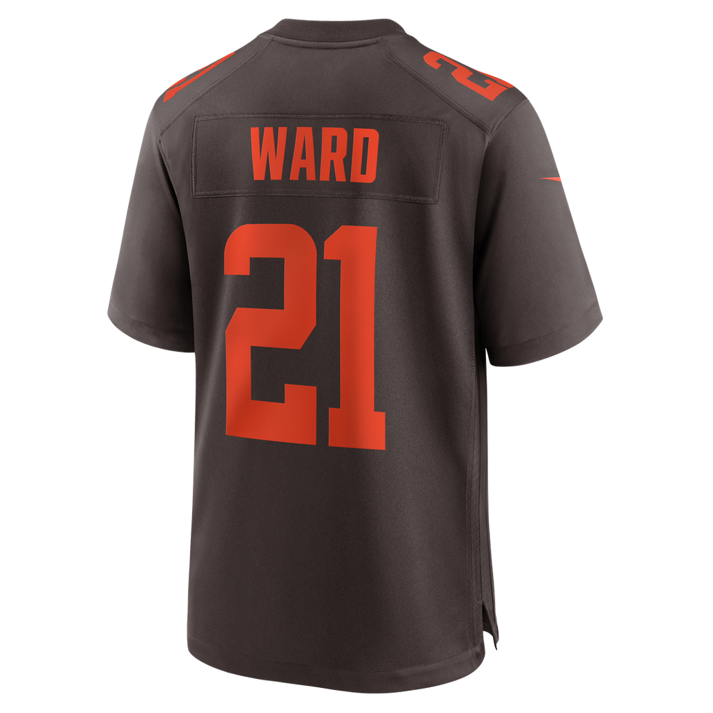 Cleveland Browns Denzel Ward Nike Alpha Dawg Game Jersey - Brown