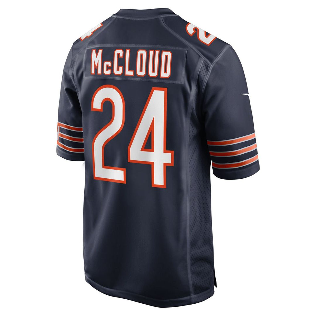 Chicago Bears Nick McCloud Nike Team Game Jersey - Navy