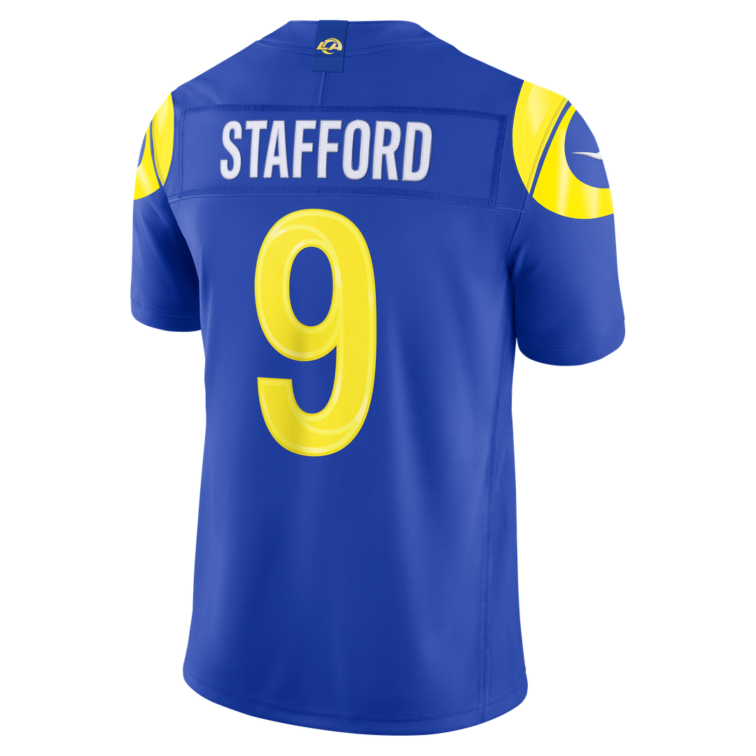 Los Angeles Rams Matthew Stafford Nike Team Vapor F.U.S.E. Stitched Limited Jersey - Royal