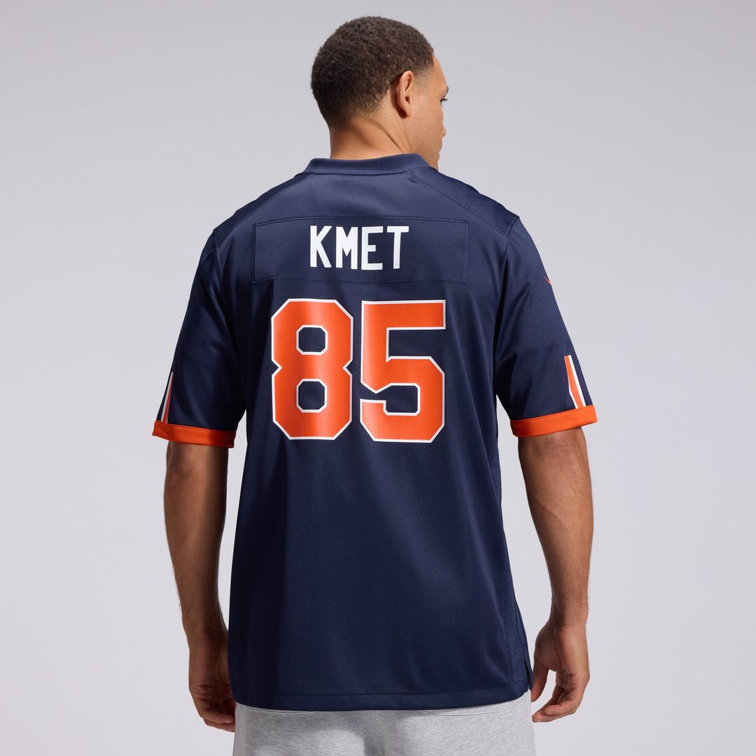 Chicago Bears Cole Kmet Nike 2026 Rivalries Collection Game Jersey - Navy