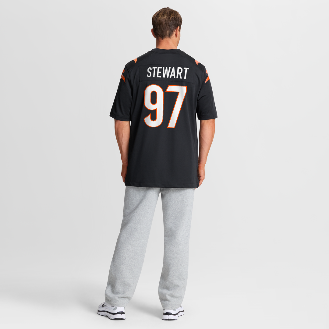 Cincinnati Bengals Shemar Stewart Nike Team Game Jersey - Black