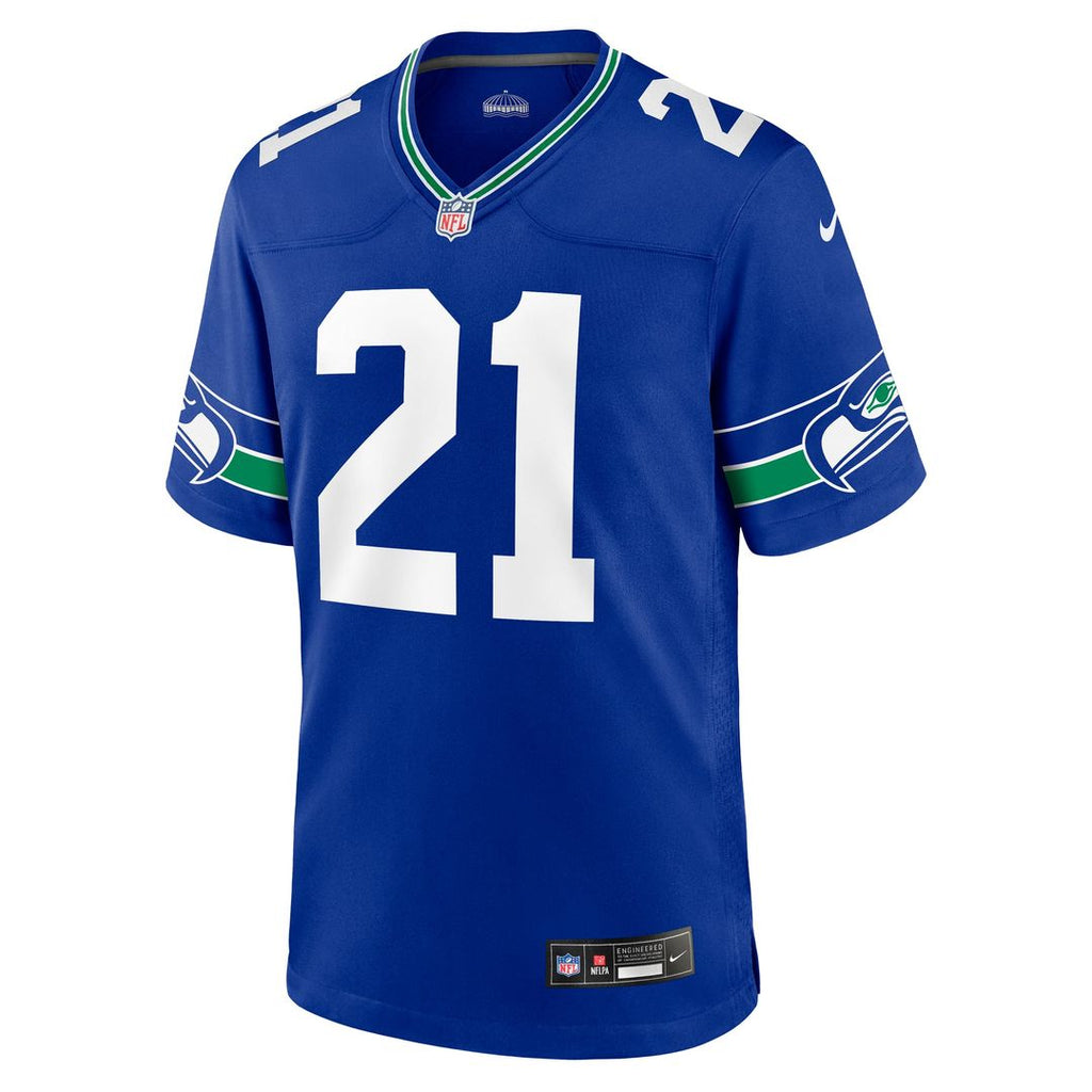 Seattle Seahawks Devon Witherspoon Nike Game Jersey - College Navy