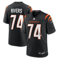 Cincinnati Bengals Jalen Rivers Nike Team Game Jersey - Black