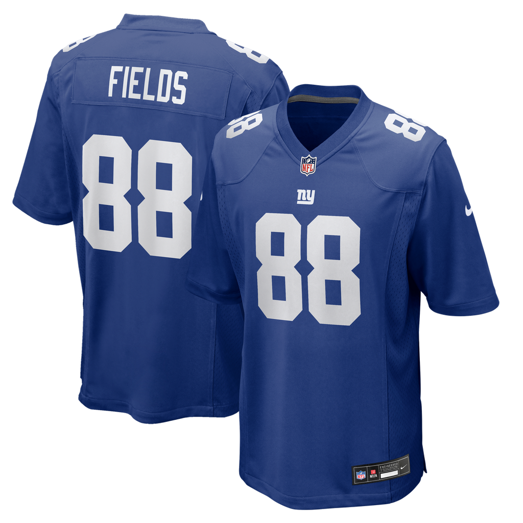 New York Giants Malachi Fields Nike Team Game Jersey - Royal