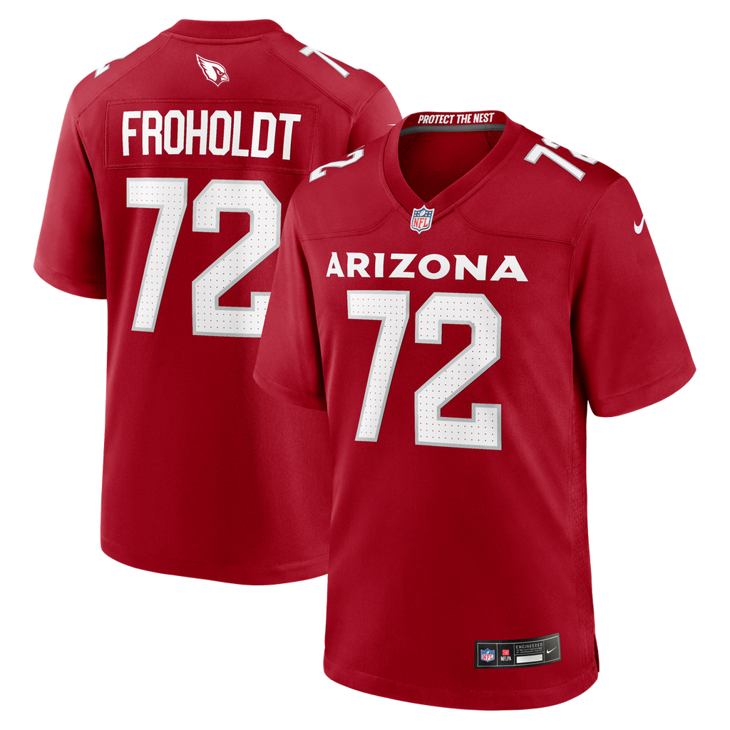 Arizona Cardinals Hjalte Froholdt Nike Team Game Jersey - Cardinal
